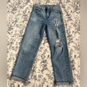 Old Navy Sky-Hi Straight Leg Jeans